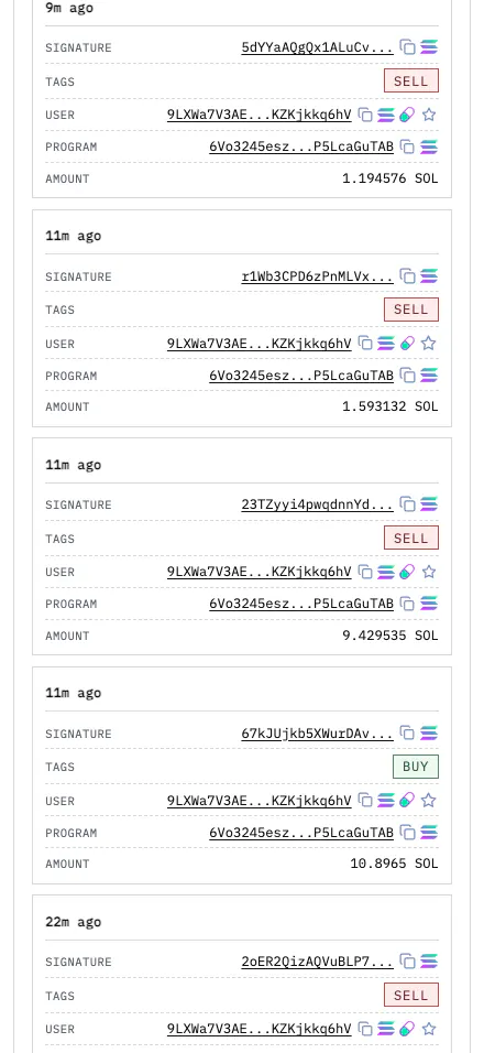 Account Events at the 440 by 956 mobile viewport