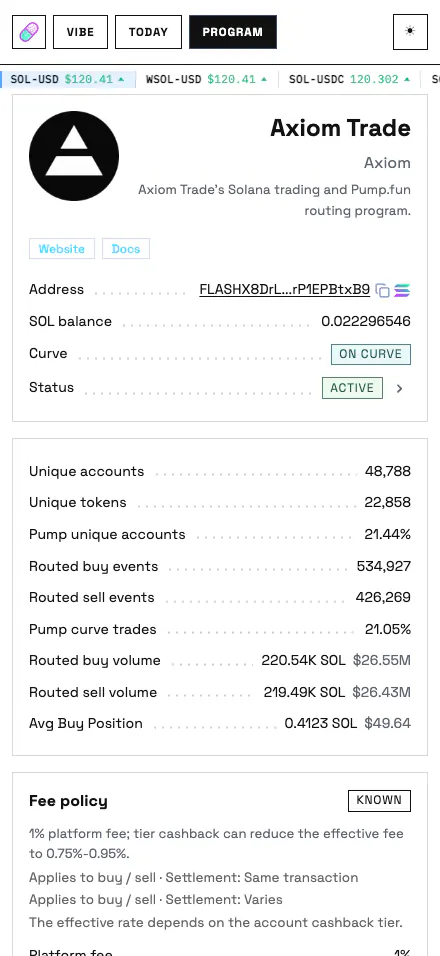 Program detail page at the 440 by 956 mobile viewport